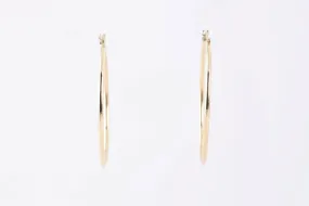 14k Yellow Gold Hoop Earrings (1.44g.)