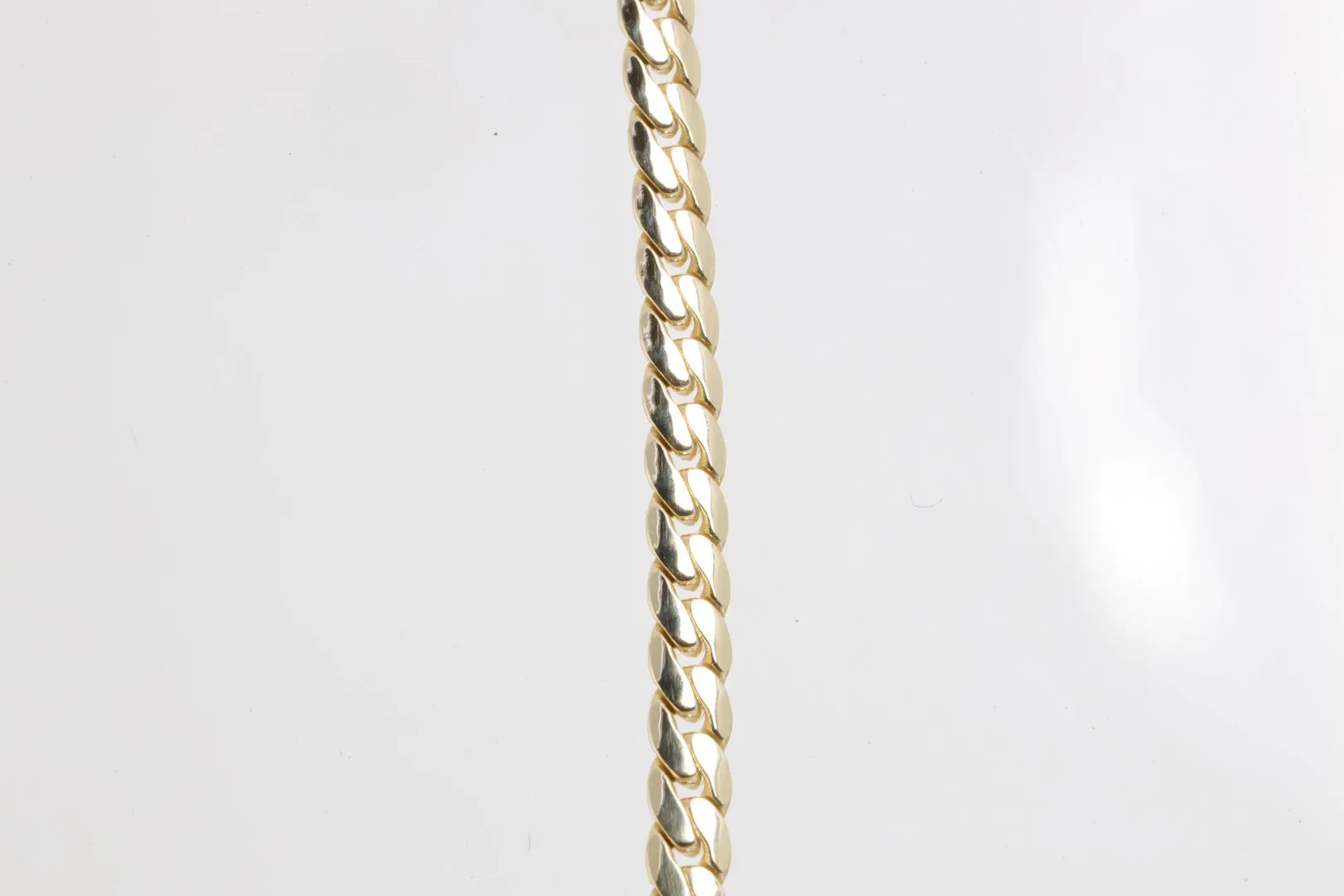 17.5" 14k Yellow Gold Curb Chain Necklace (10.05g.)