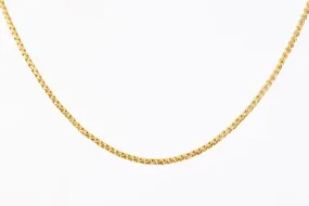 18" 22k Yellow Gold Chain (30.40g.)