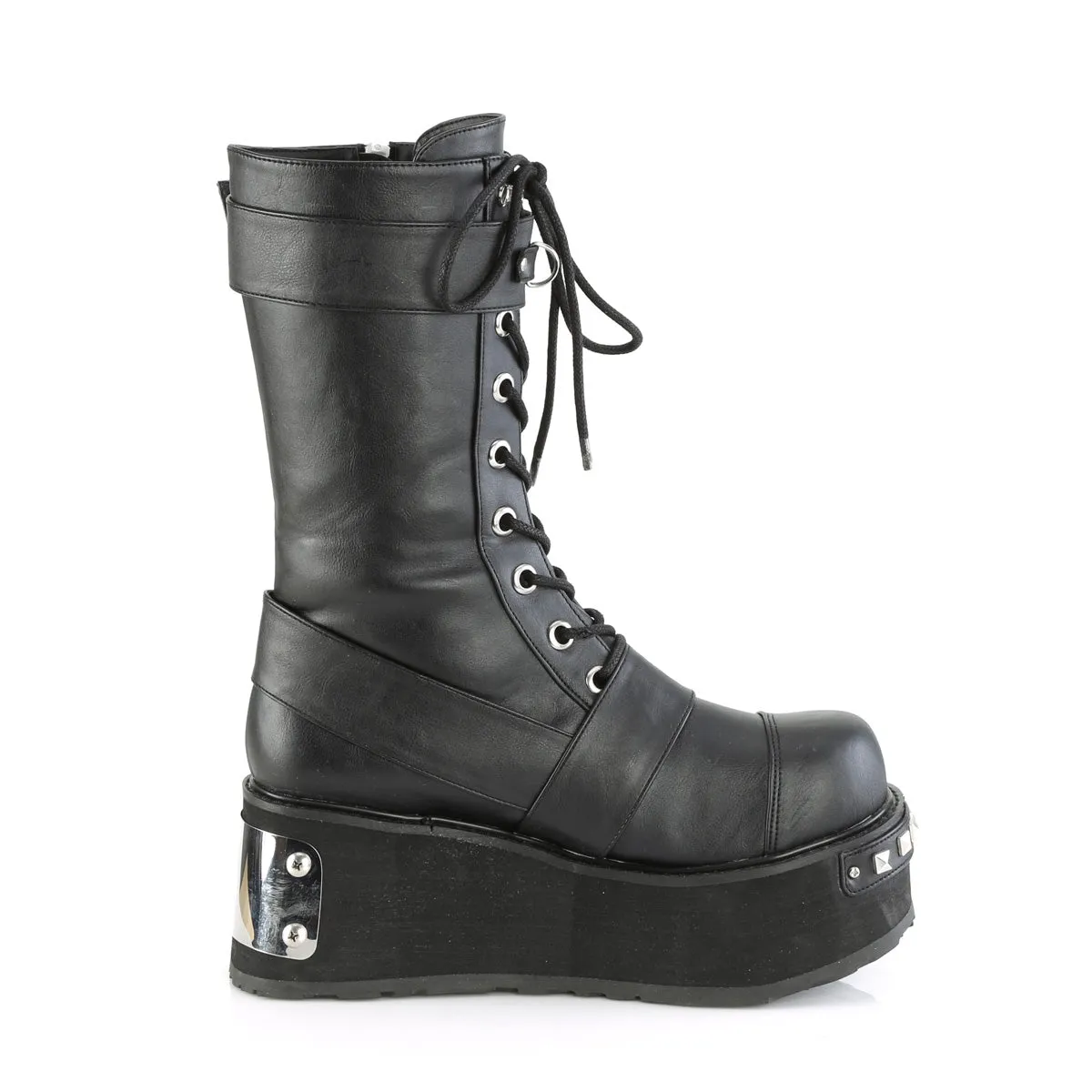 3 Inch Platform TRASHVILLE-250 Black