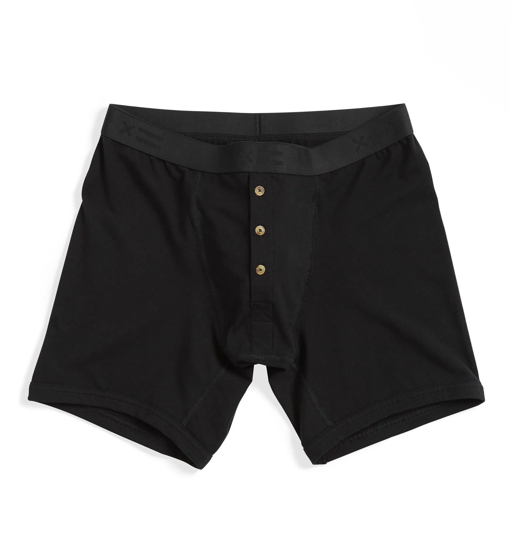 6" Fly Packing Boxer Briefs - X= Black