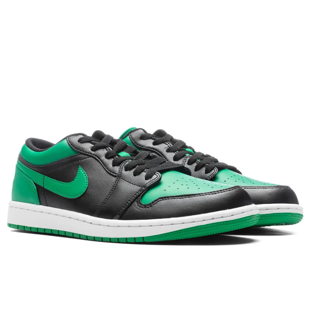 Air Jordan 1 Low - Black/Black/Lucky Green