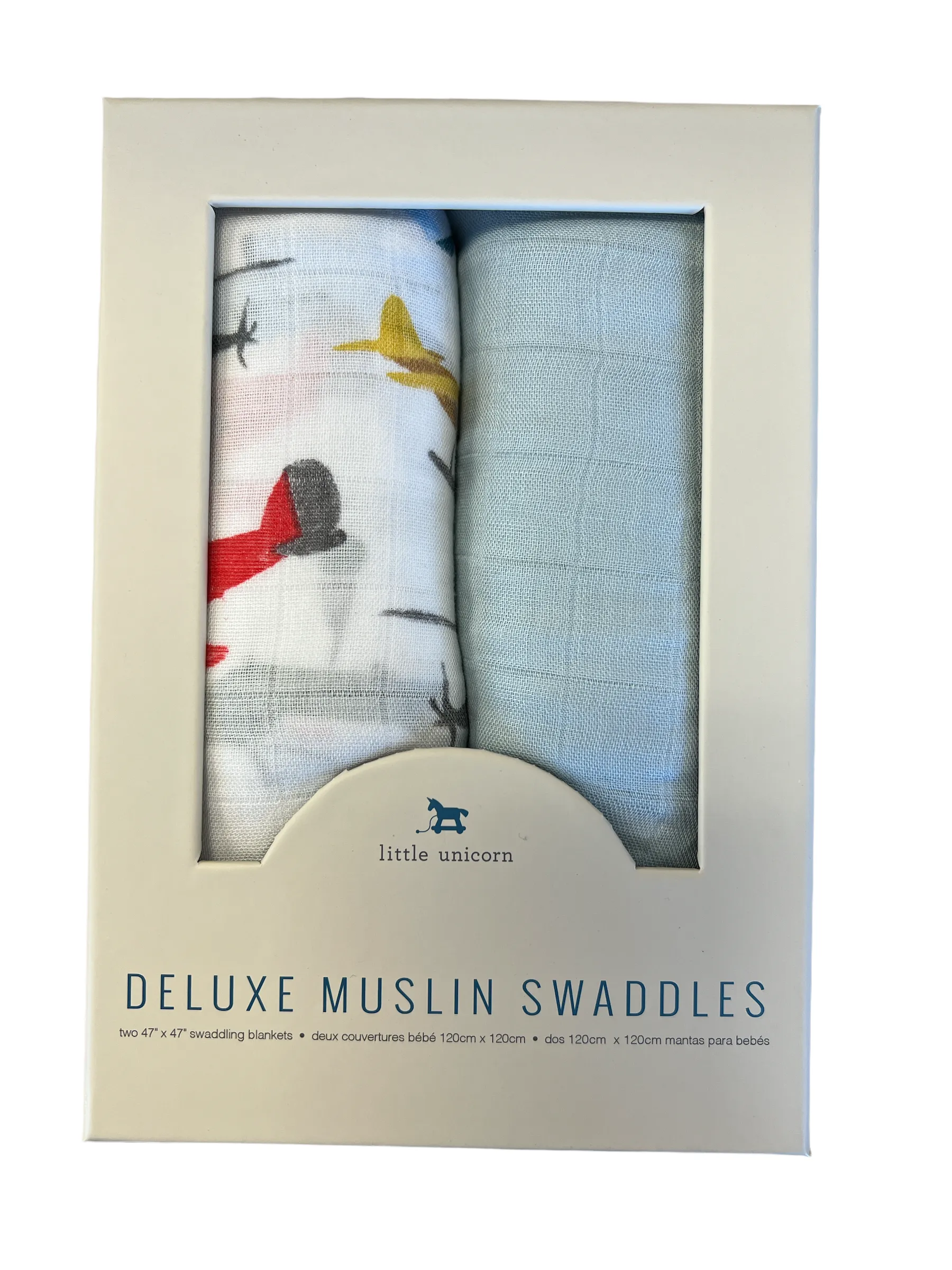 Air Show Deluxe Muslin 2 Pack Set