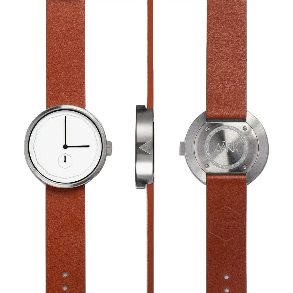 AÃRK Collective Classic Neu Watch | Silver