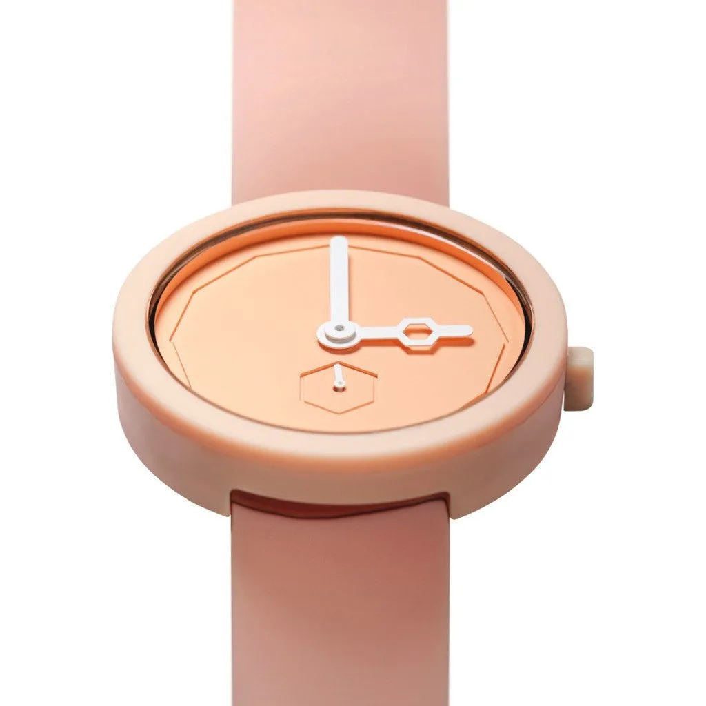 AÃRK Collective Classic Watch | White Peach