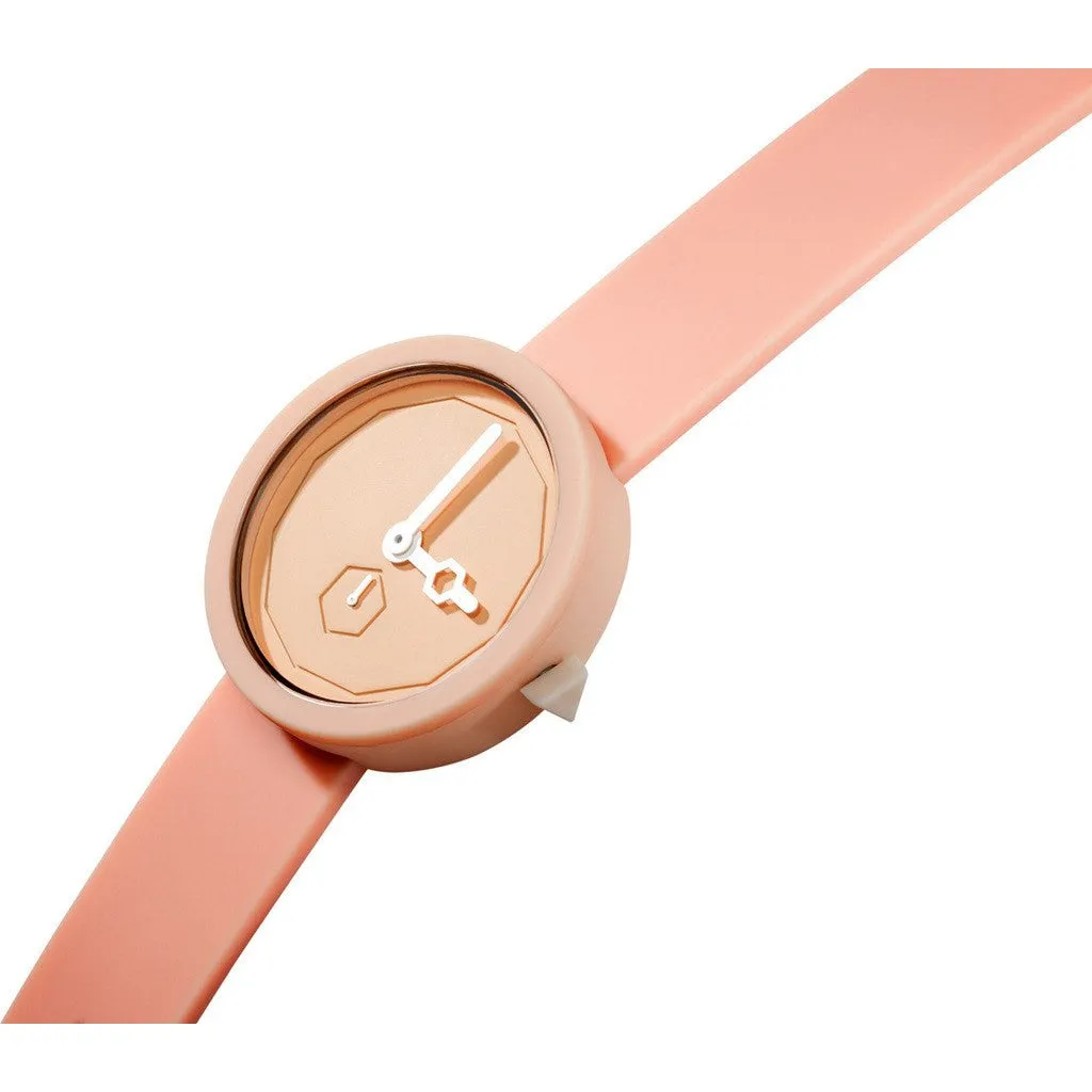 AÃRK Collective Classic Watch | White Peach