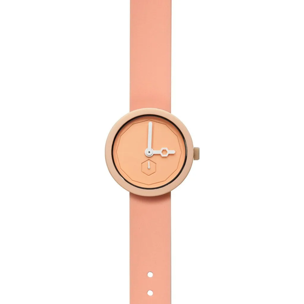 AÃRK Collective Classic Watch | White Peach