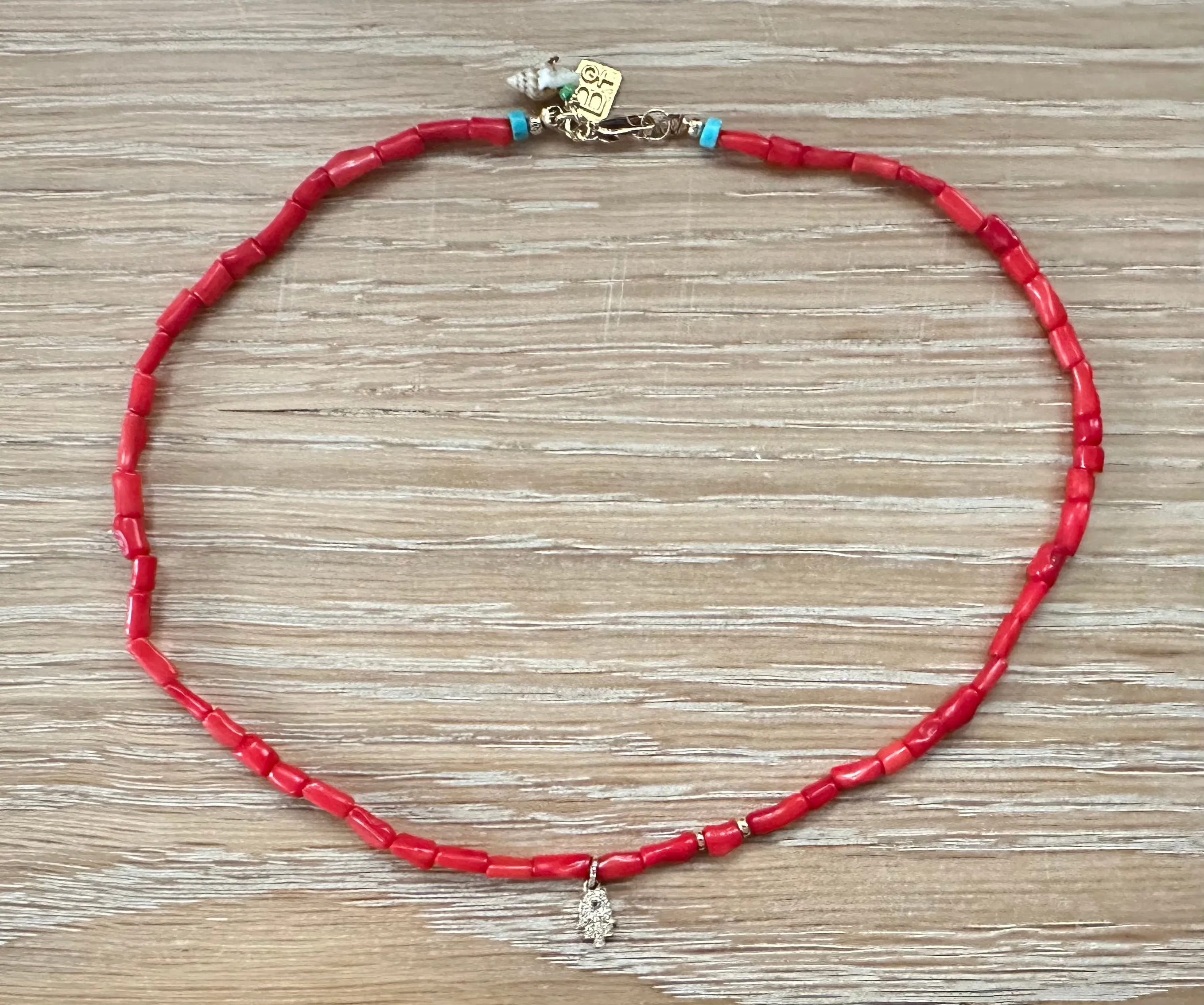 Bamboo Coral Hamsa