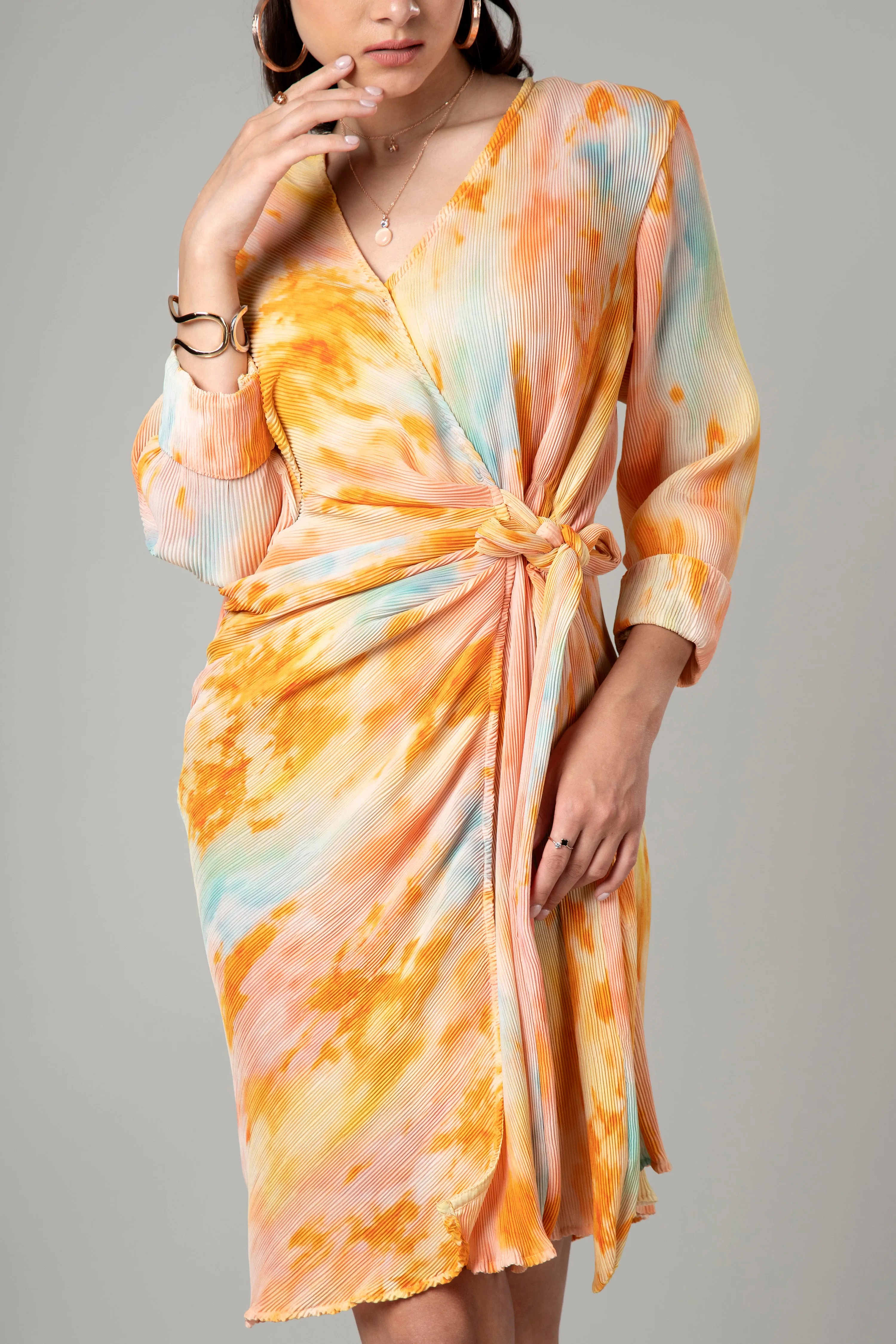 Beautiful Tie Wrap Dress For Women