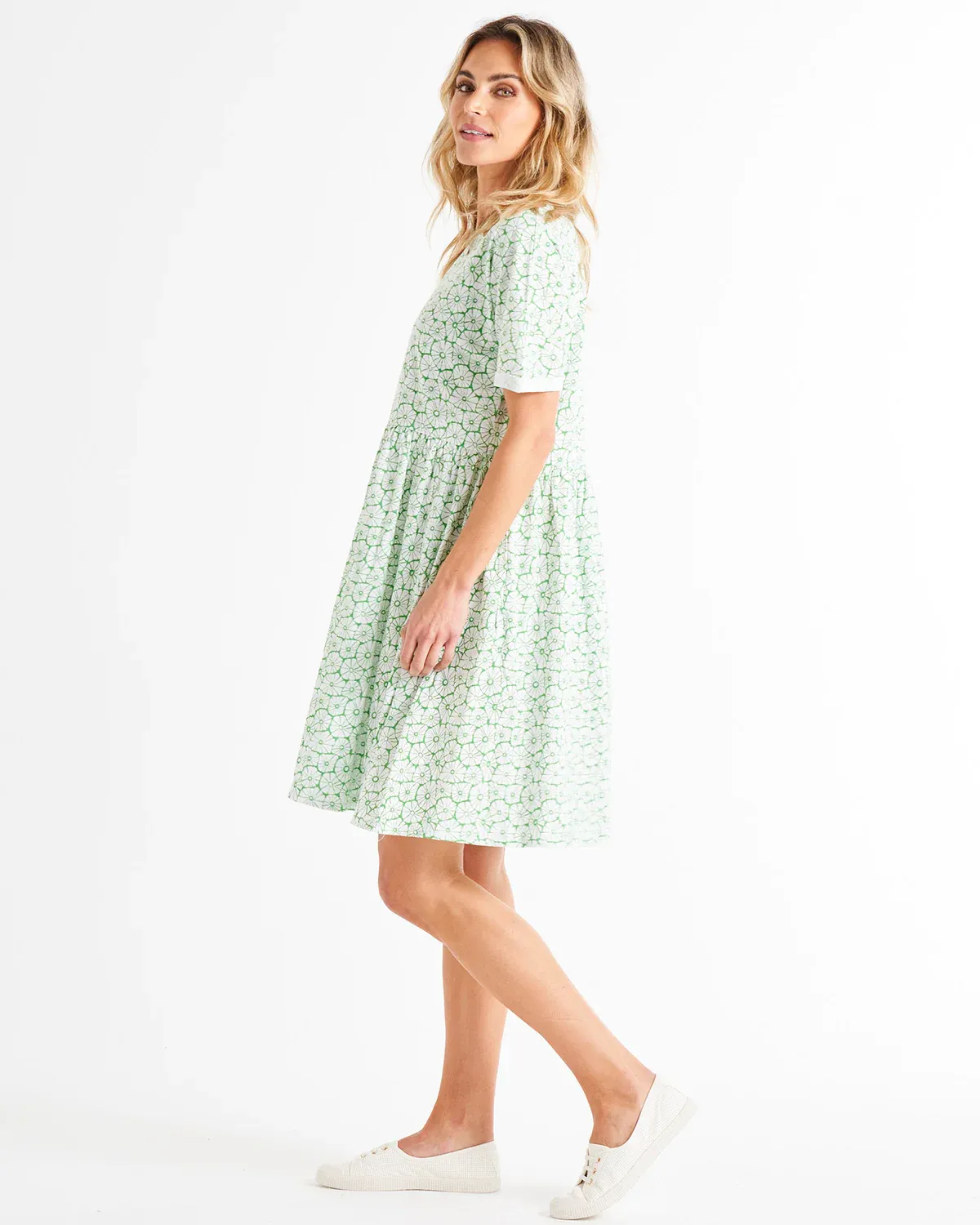 Betty Basics Portsea Dress Retro Flower