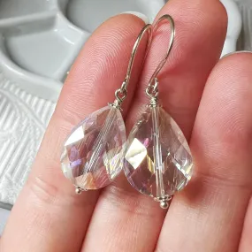 Bling earrings - Crystal Clear