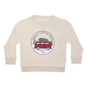 Brave Little Ones - VW Red French Terry Pullover