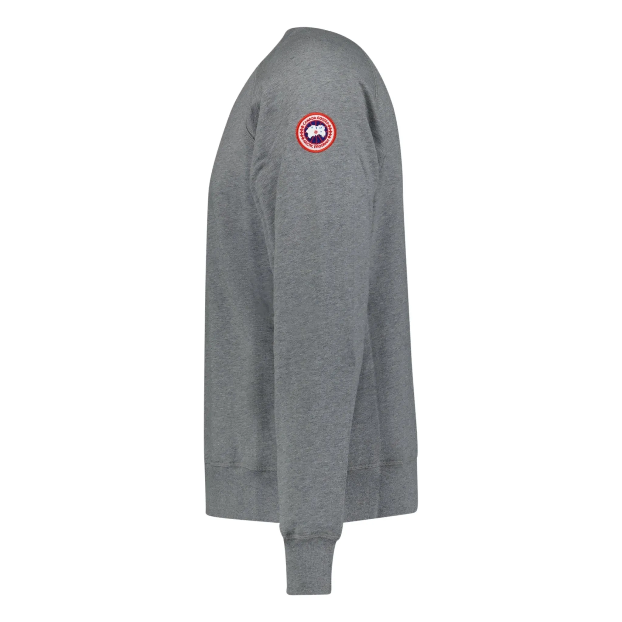 CANADA GOOSE  HURON CREW NECK SWEATSHIRT GREY