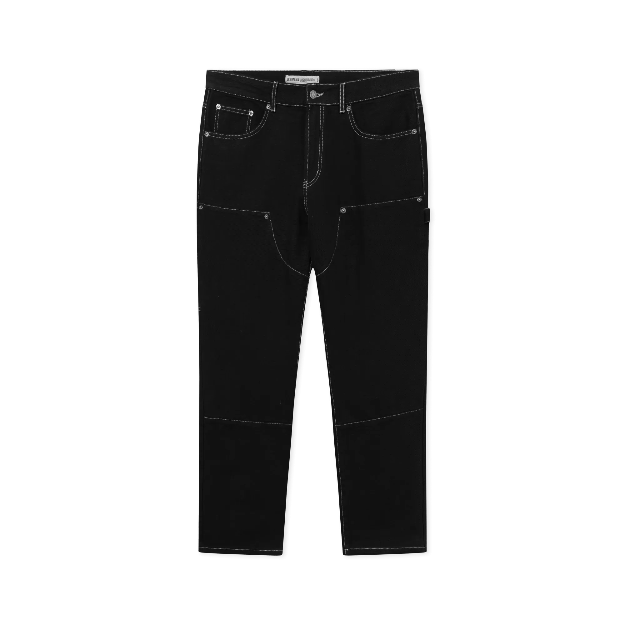 Canvas Carpenter Pants - Black