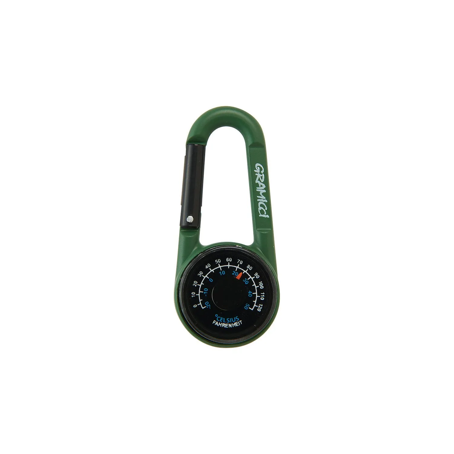 CARABINER COMPASS OLIVE