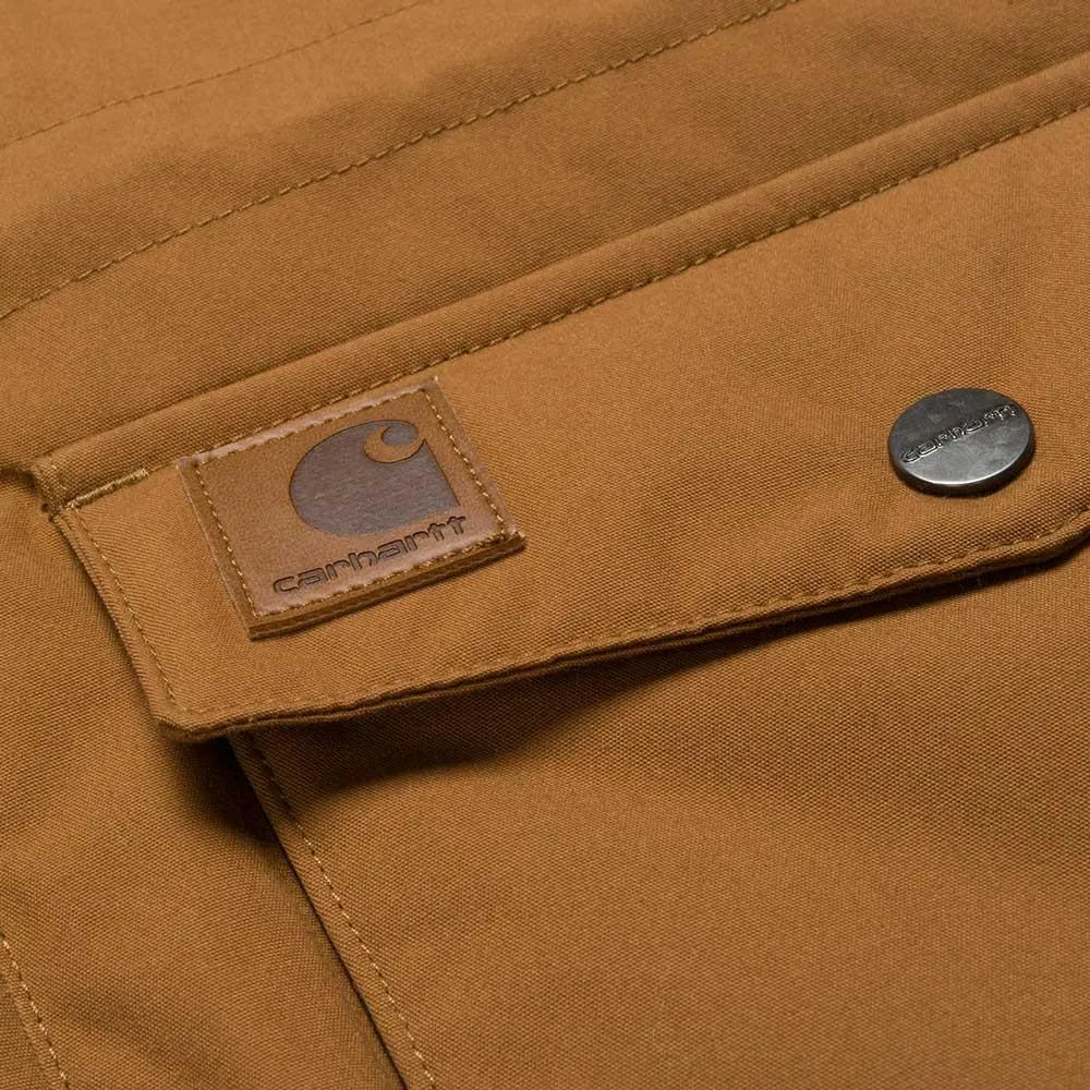 Carhartt WIP Trapper Parka Jacket - Hamilton / Brown / Tan