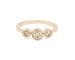 Champagne Diamond Eventide Ring (Ready to Ship)