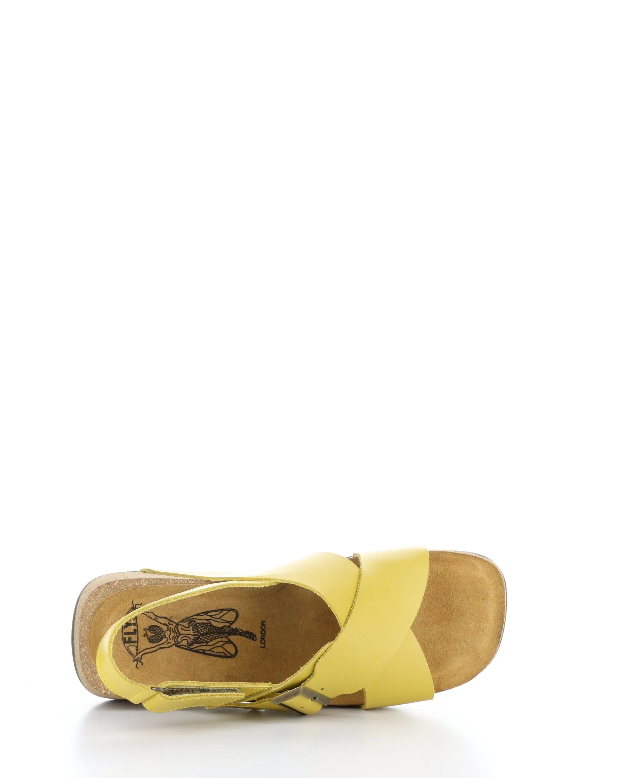 CHLO852FLY 007 MUSTARD Velcro Sandals