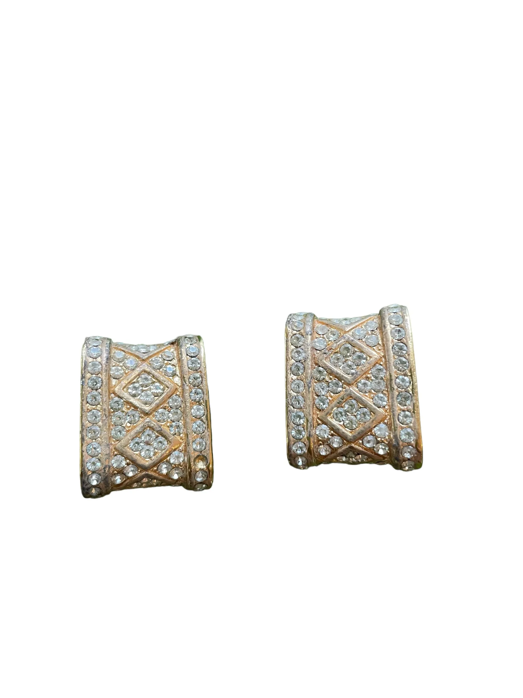 Ciner Rhinestone Earrings