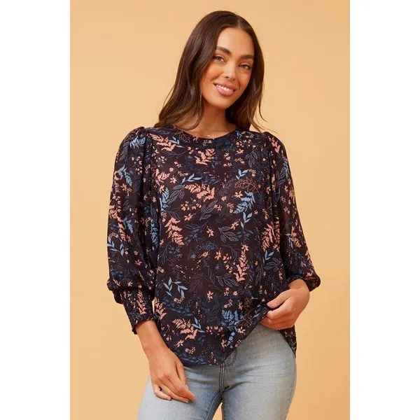 CLASSIC BALLOON SLEEVE BLOUSE