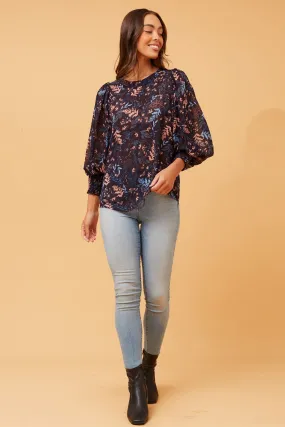 CLASSIC BALLOON SLEEVE BLOUSE