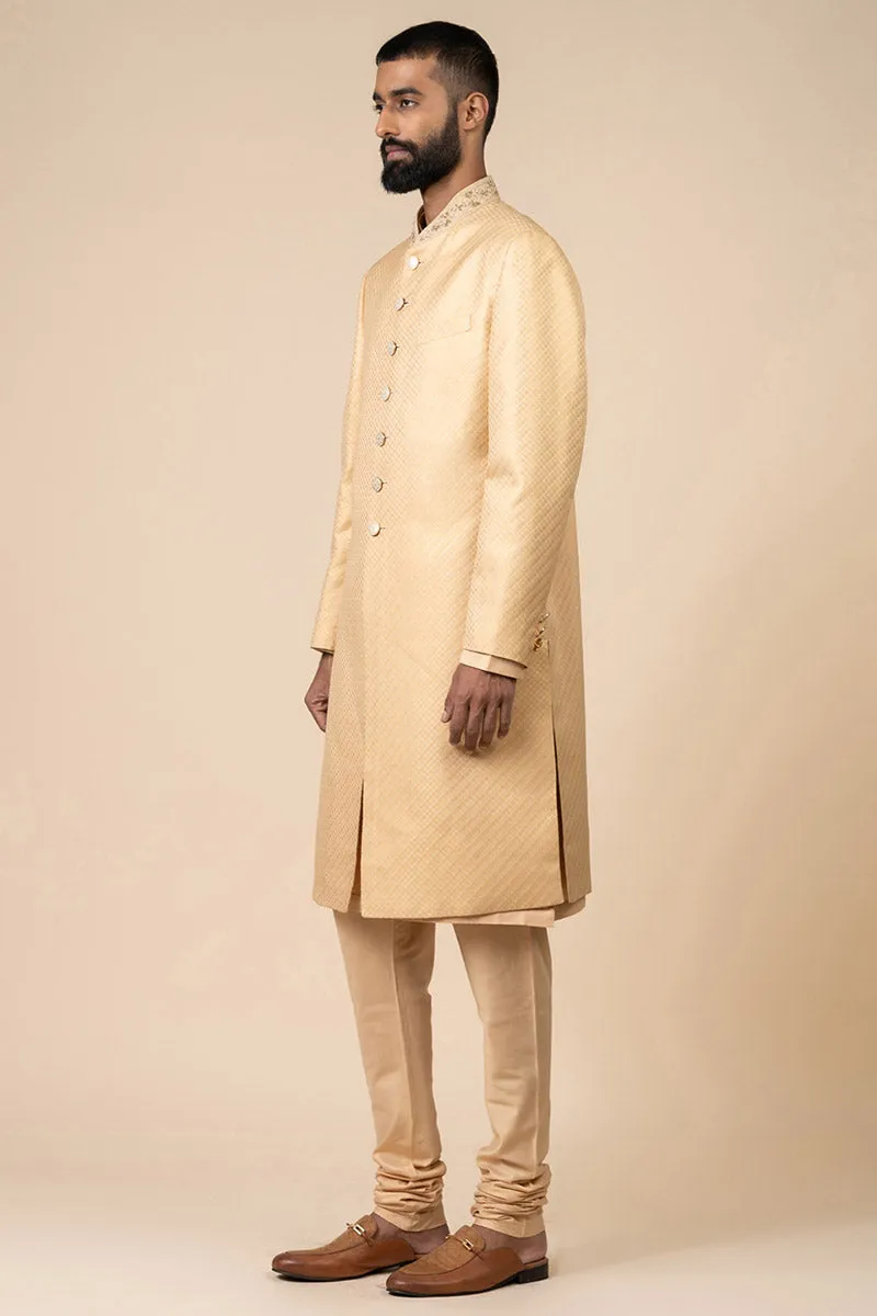 Classic Brocade Sherwani