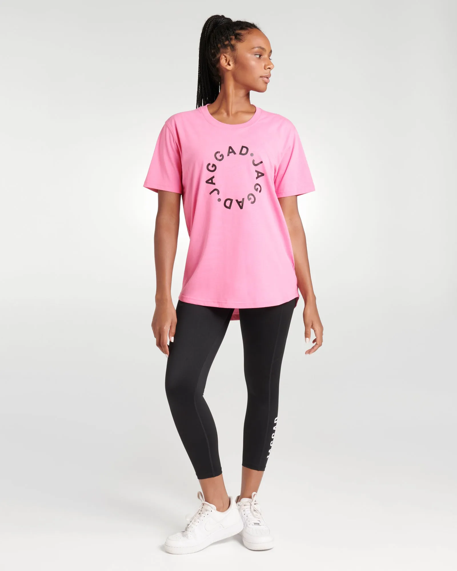 CLASSIC CIRCLE TEE AURORA PINK