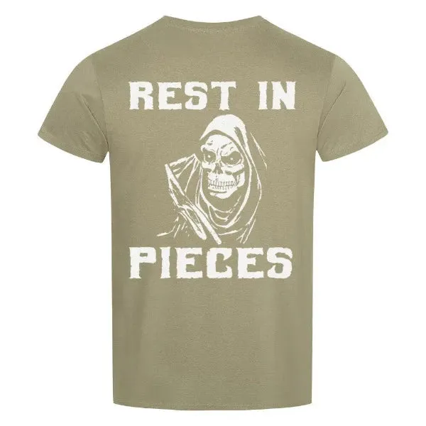 Classic Organic Shirt Rückendruck/ Rest in Pieces