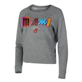 Concepts Sport Miami HEAT Mashup Women's Sweatshirt