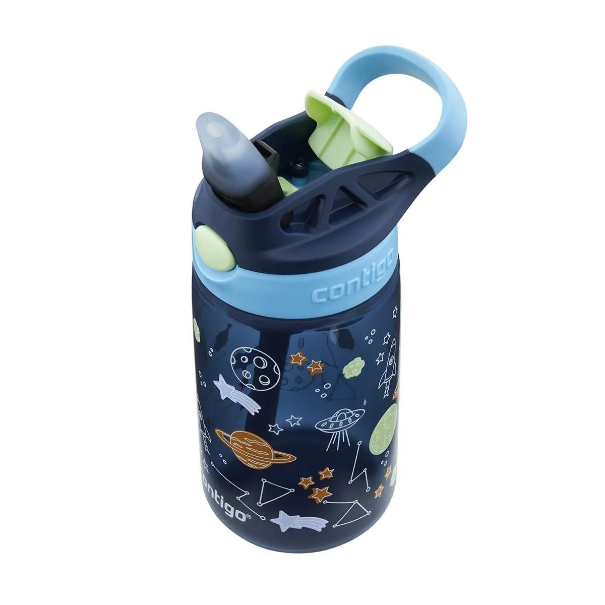 Contigo Gizmo Flip Pro Uzay Tritan ocuk Suluu 420ML Lacivert