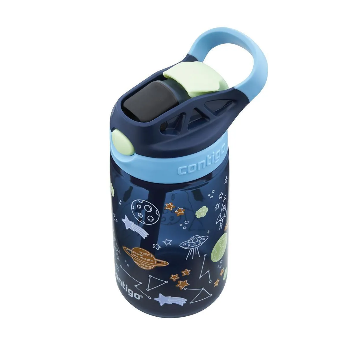 Contigo Gizmo Flip Pro Uzay Tritan ocuk Suluu 420ML Lacivert