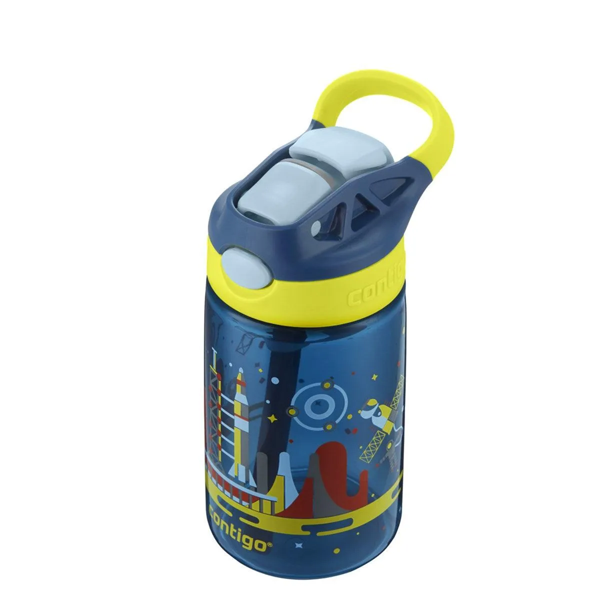 Contigo Gizmo Flip Uzay Tritan ocuk Suluu 420ML Mavi