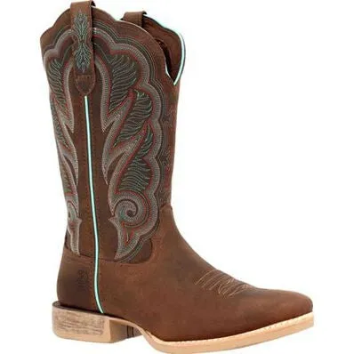 Durango Women's Lady Rebel Pro 12" Juniper Western Boot -Brown- DRD0436