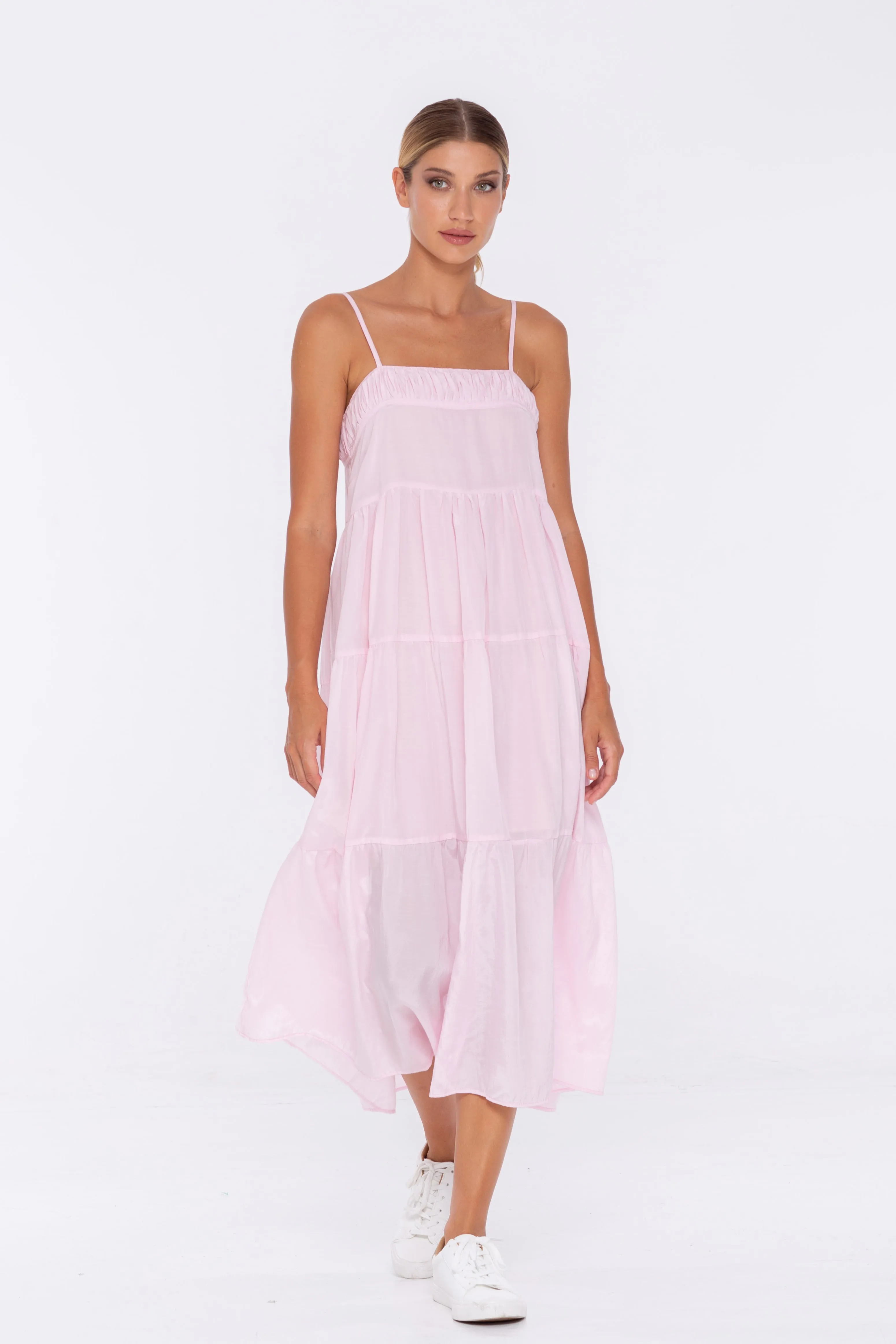 Fly To You Dress - Ice Pink