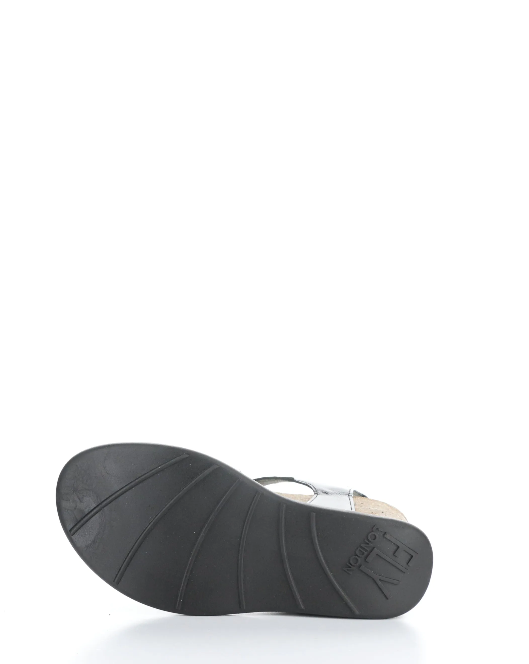 GAVI048FLY 001 BLACK Velcro Sandals