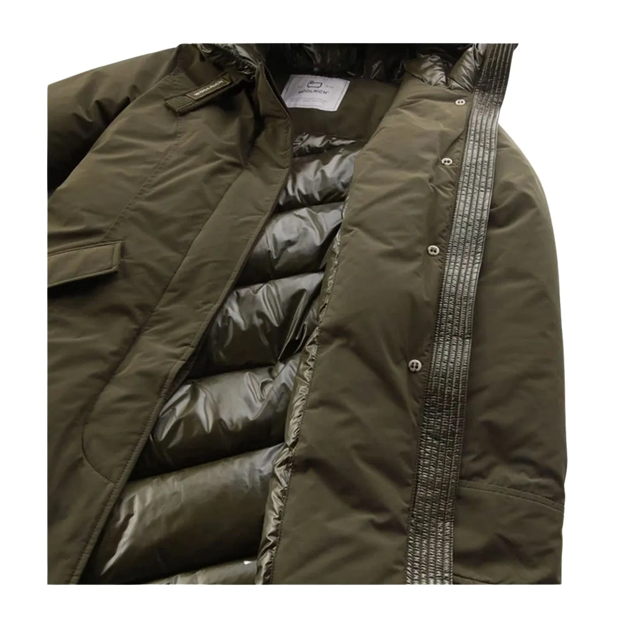 Giubbino Donna Woolrich Luxury Arctic Parka Verde