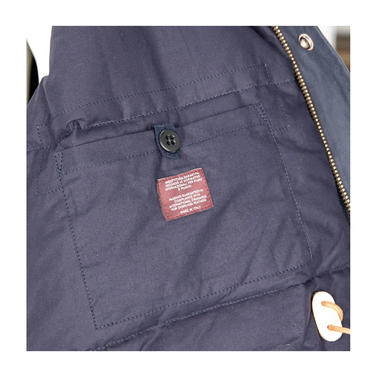 Giubbino Manifattura Ceccarelli Fisherman Parka Blu