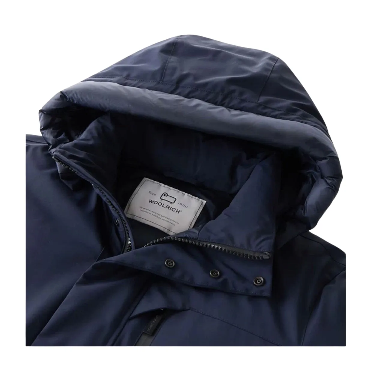 Giubbino Uomo Woolrich Mountain Stretch Parka Blu