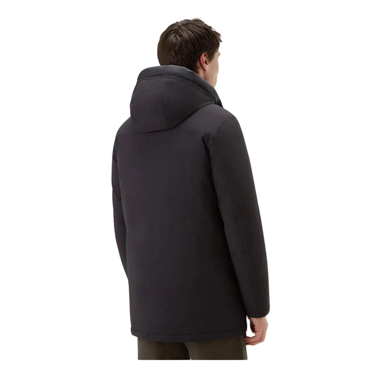 Giubbino Uomo Woolrich Mountain Stretch Parka Nero