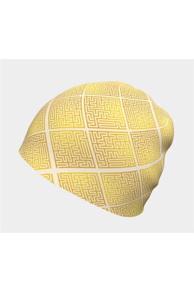 Golden Maze Beanie