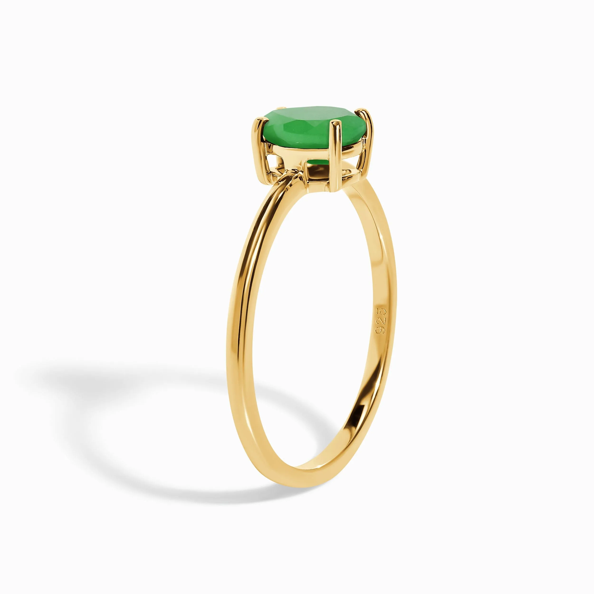 Green Jade Ring - Yonder Glow