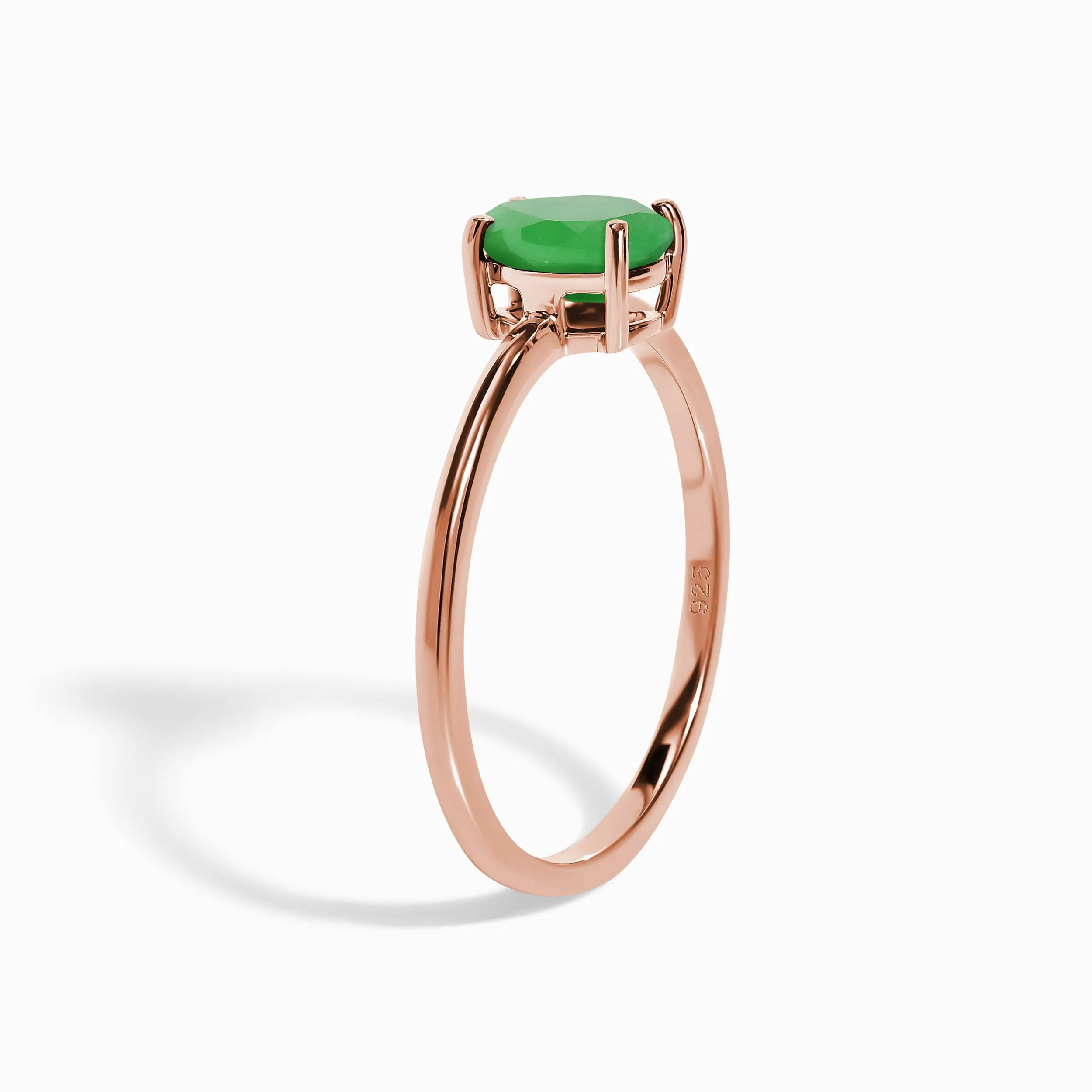 Green Jade Ring - Yonder Glow