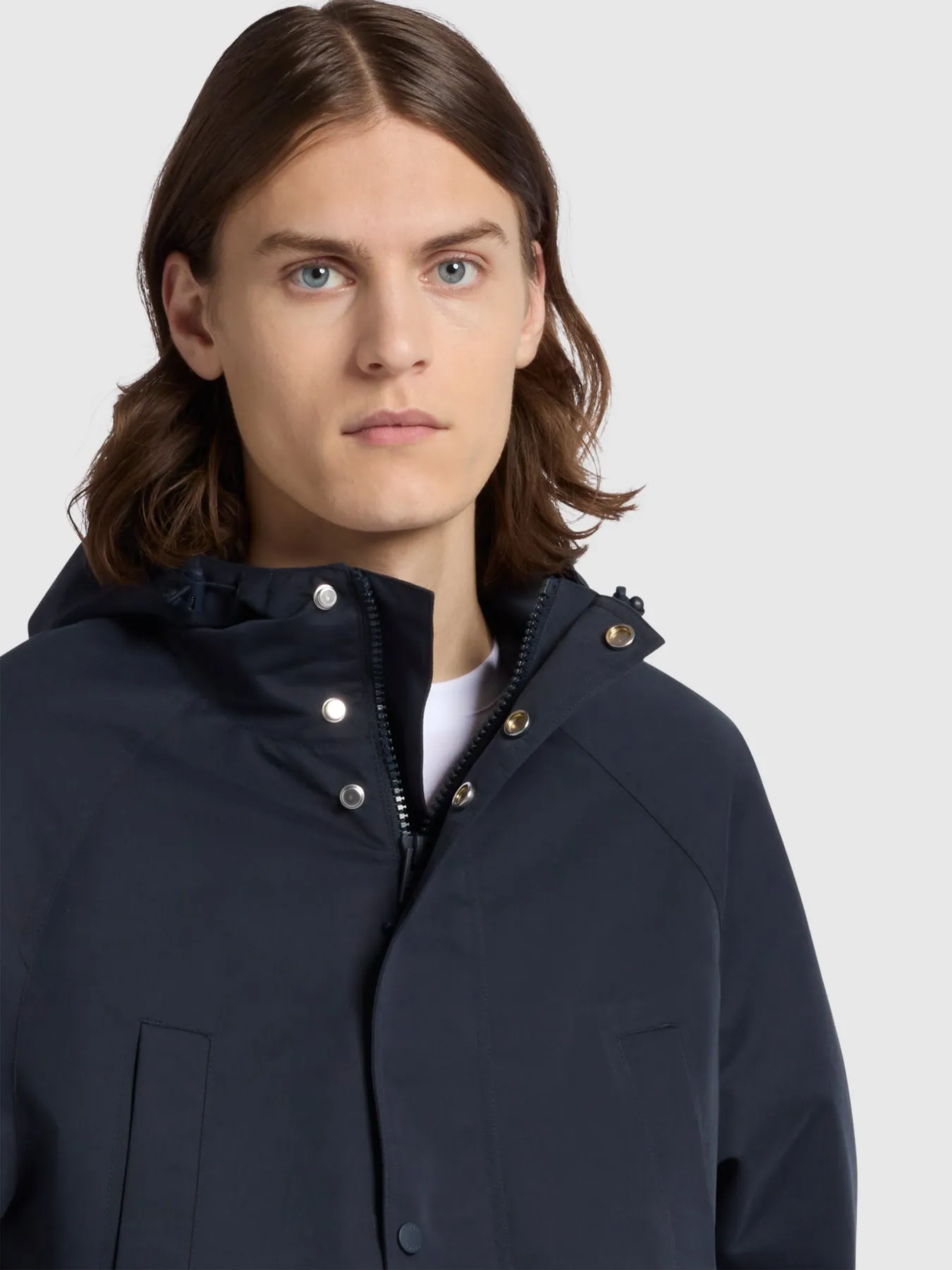 Gunnar Parka Jacket In True Navy