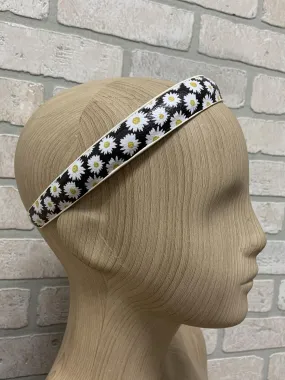 Headband - Daisy Black