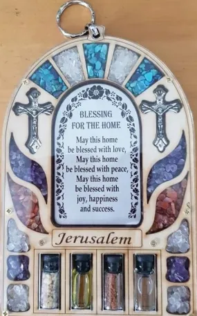 Home Blessing Christian Gift. Sourced in Jerusalem.