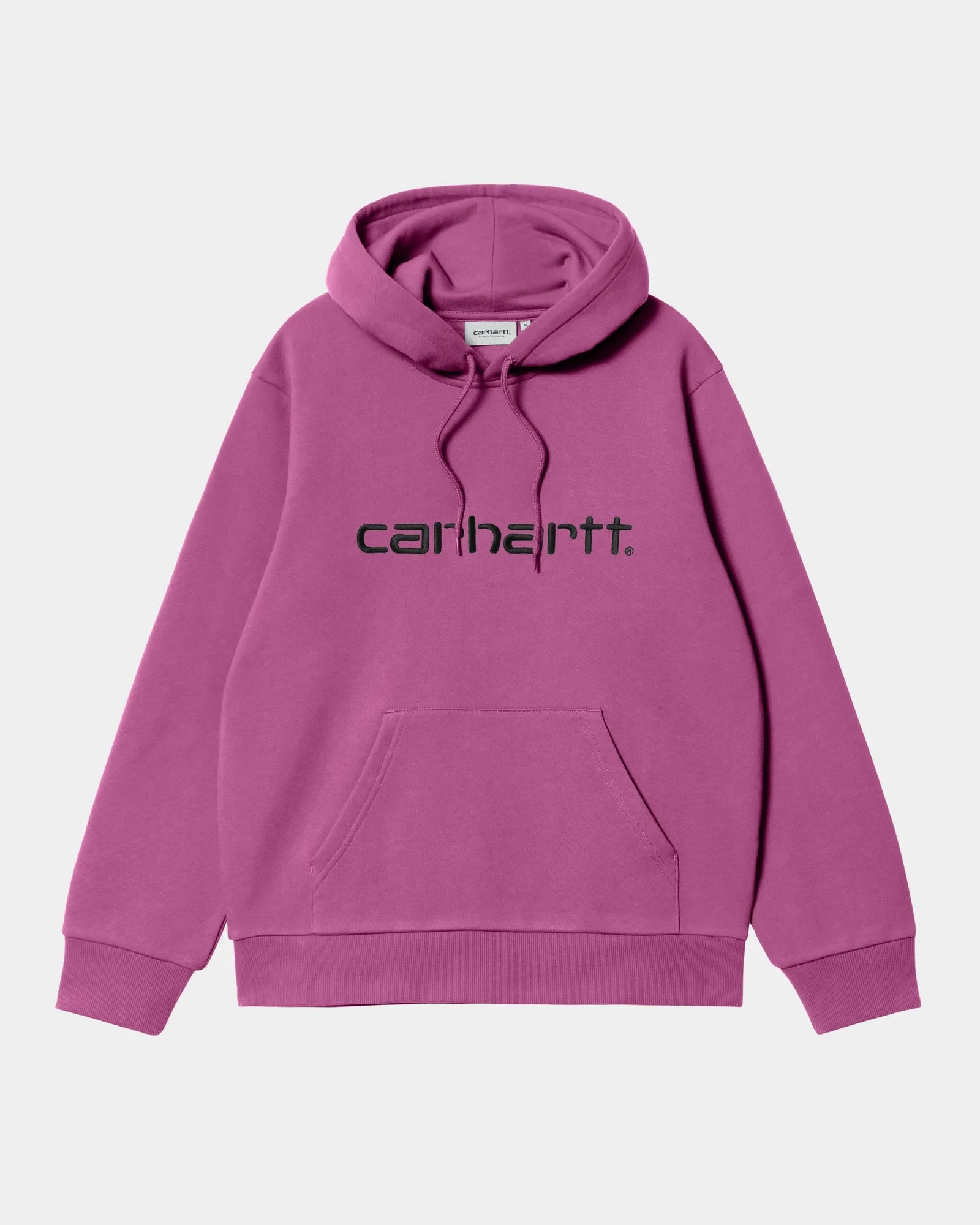 Hooded Carhartt Sweatshirt | Magenta / Black