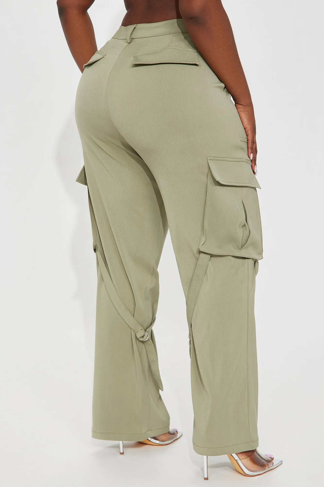 Isabella Cargo Trouser - Olive