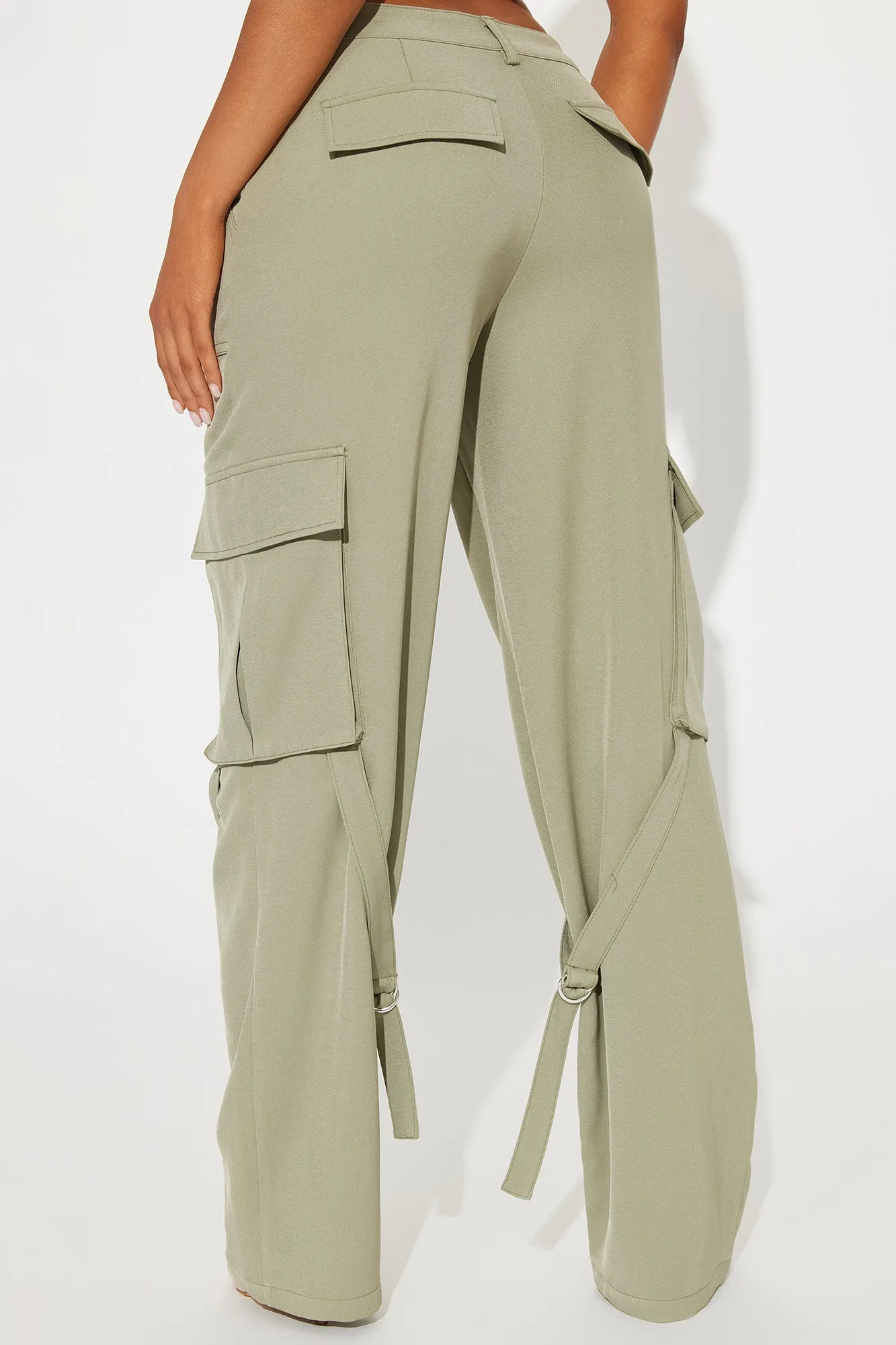 Isabella Cargo Trouser - Olive