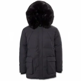 Jordan Craig Bismarck Fur Lined Parka Jacket (Black) 91537