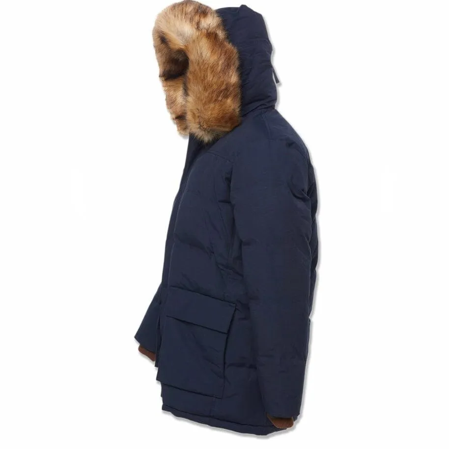 Jordan Craig Bismarck Fur Lined Parka Jacket (Navy) 91537